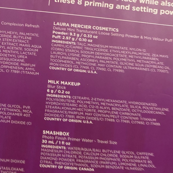 Sephora favorite prime set go! Holiday 2017 - Picture 5 of 6